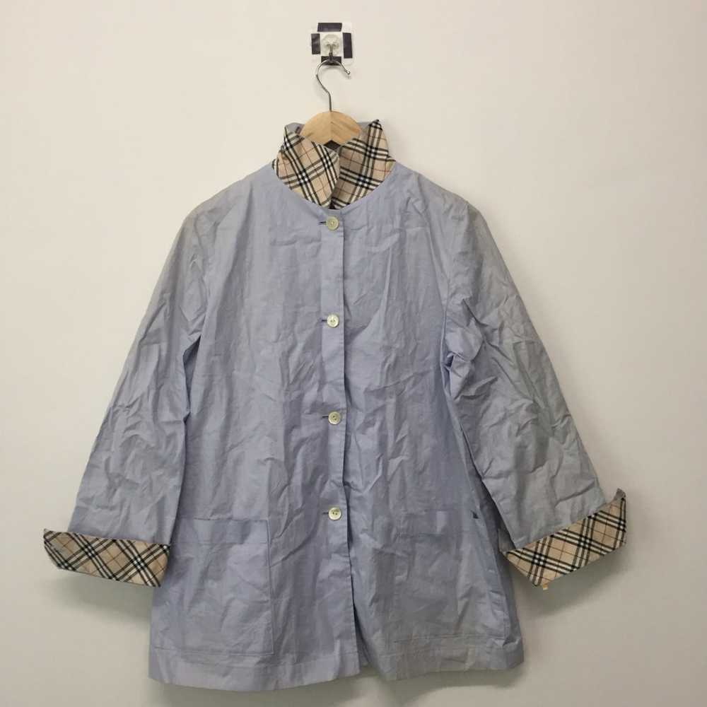 Burberry nova check sleeve two pocket shirt - image 1