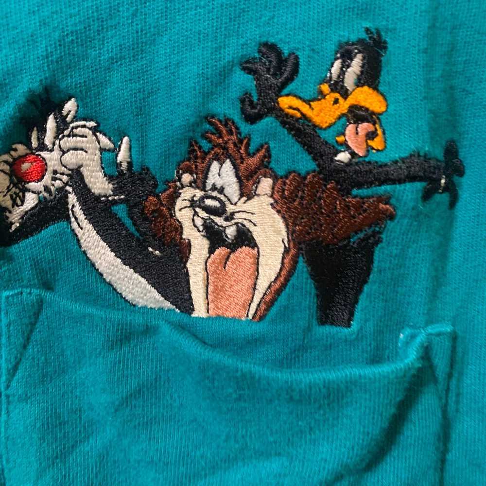 1997 vintage kids looney tunes tee shirt - Gem