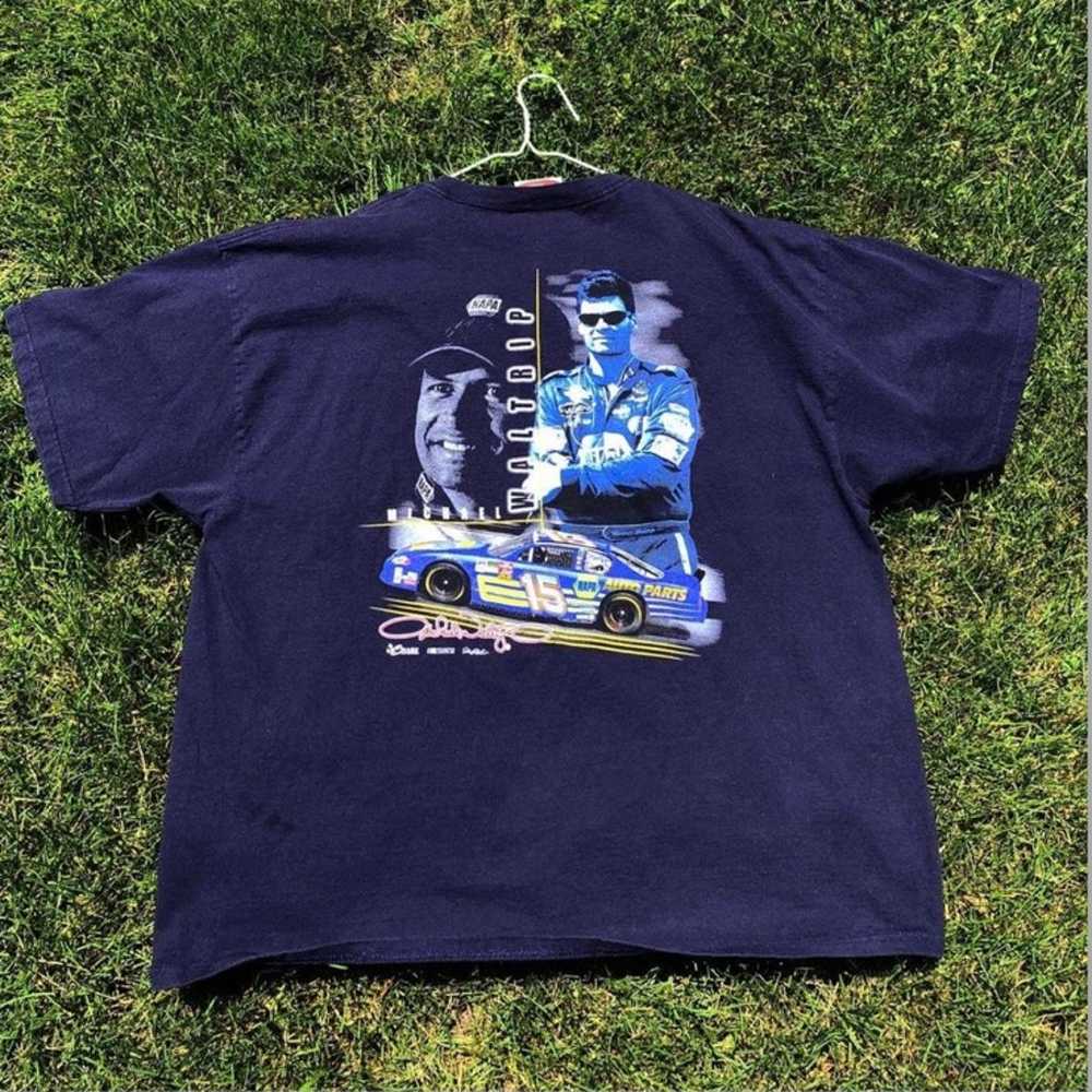 Michael Waltrip T Shirt Vintage Nascar Racing Ind… - image 2