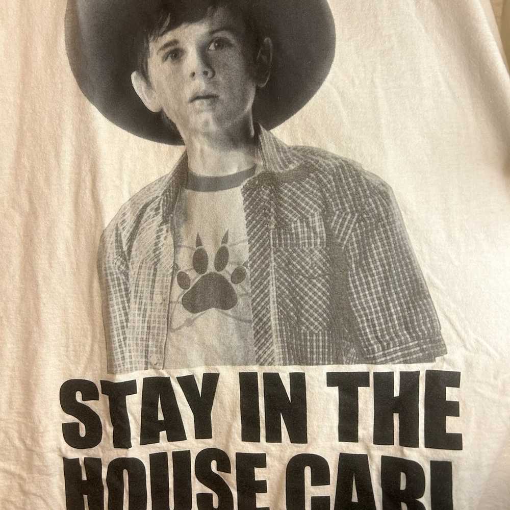 Vintage The Walking Dead “Stay In The House Carl”… - image 1