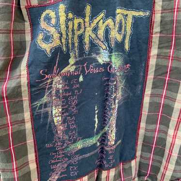 VTG Slipknot 2004 Upcycled Flannel