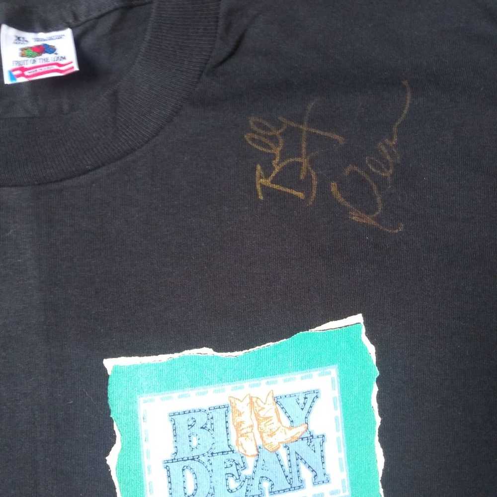 Vintage Billy Dean Tour Shirt - image 2