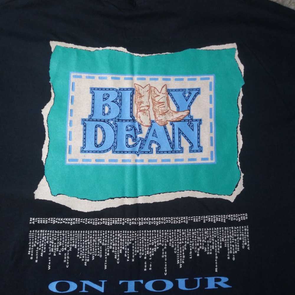 Vintage Billy Dean Tour Shirt - image 3