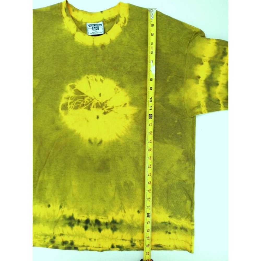 Lee Tie Dye T-Shirt Yellow Men's XL New - image 12
