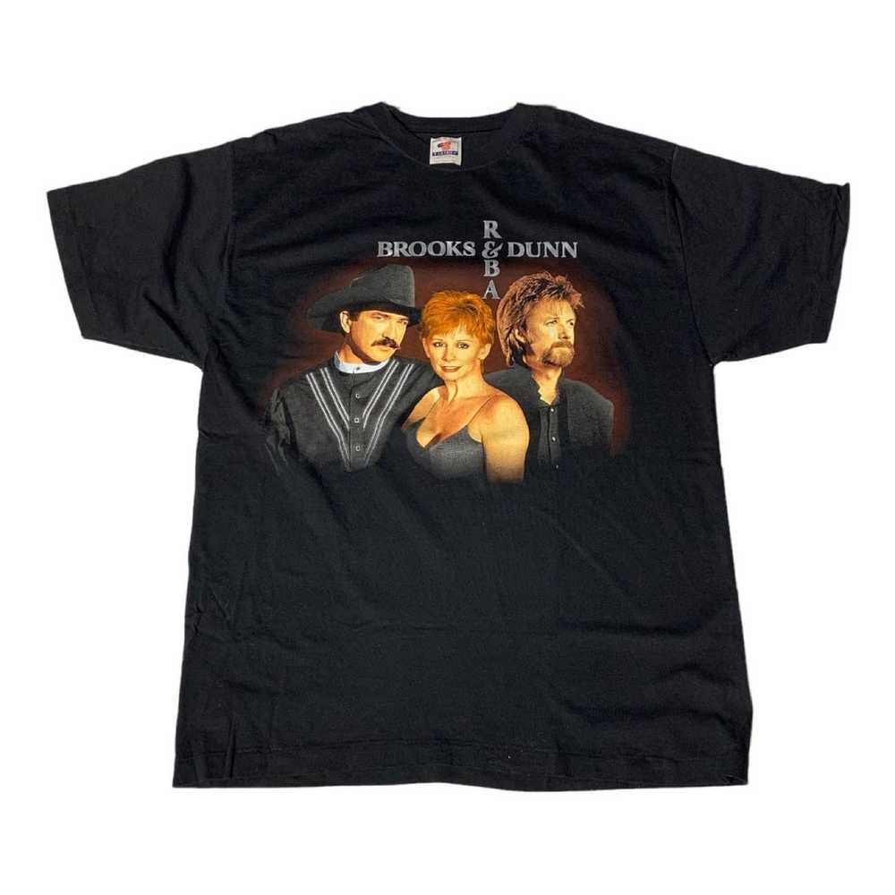 Vintage Brooks and Dunn & Reba 98 Tour T-Shirt - image 1