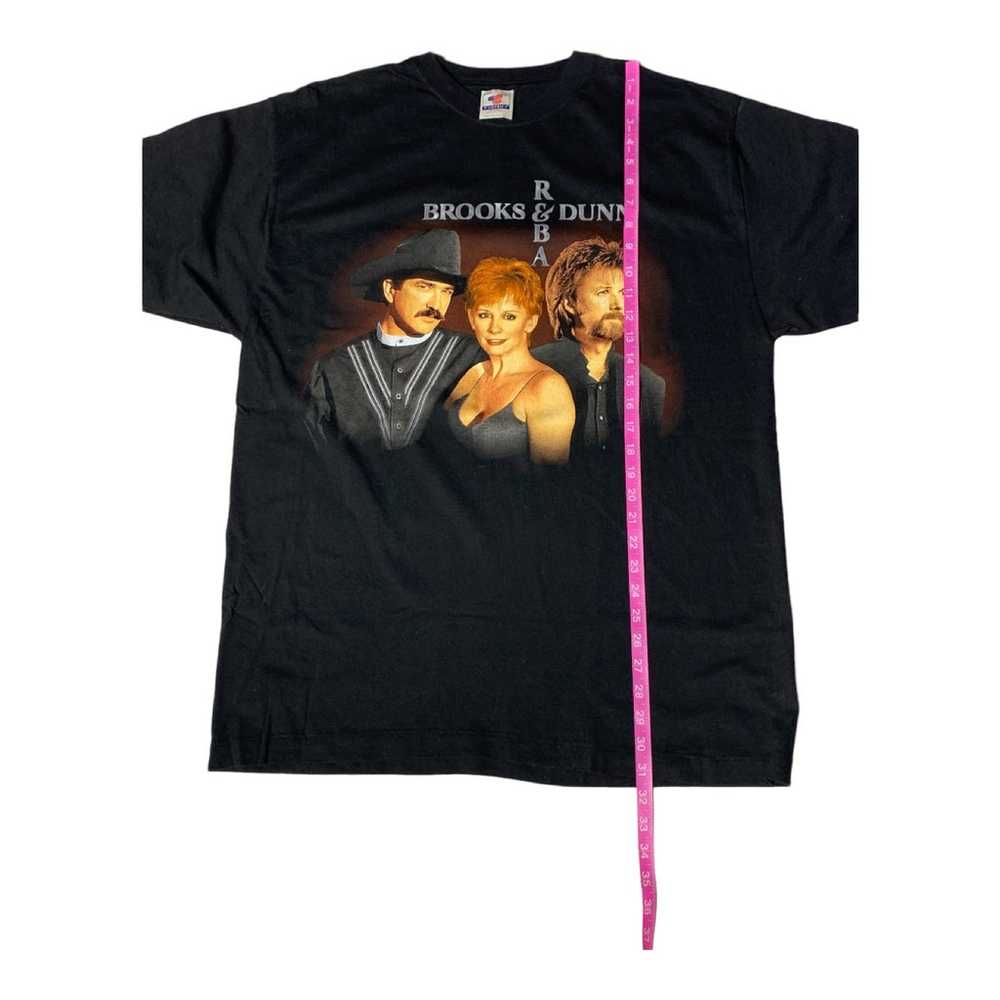 Vintage Brooks and Dunn & Reba 98 Tour T-Shirt - image 2