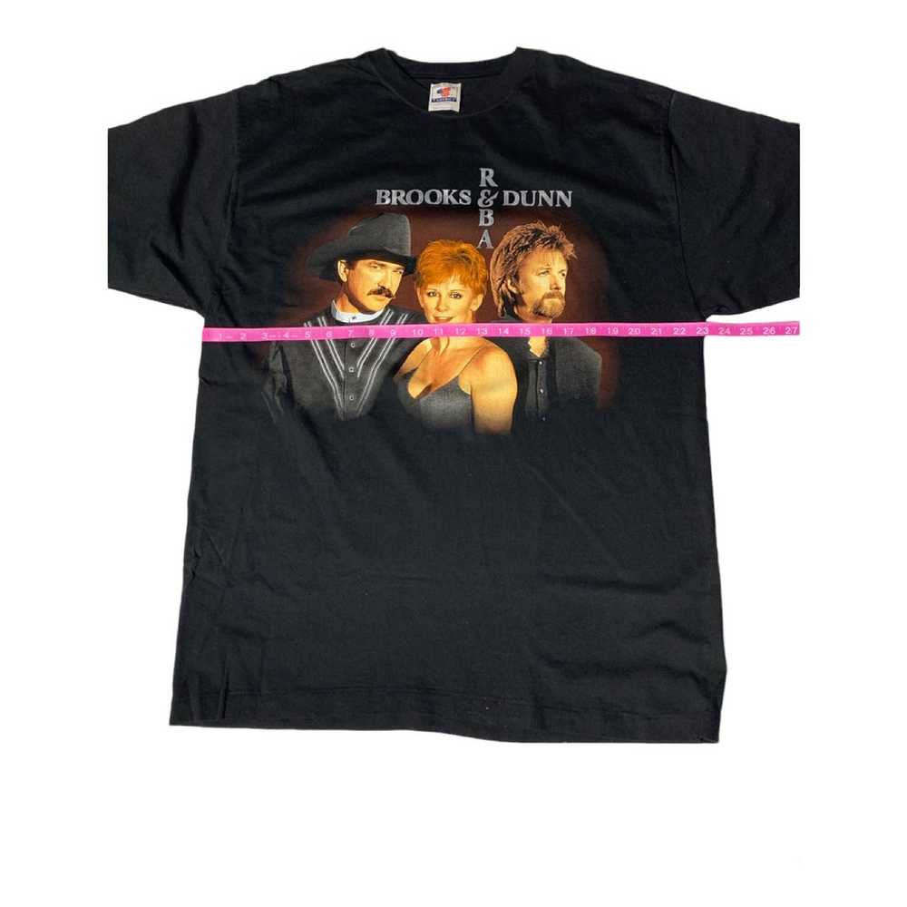 Vintage Brooks and Dunn & Reba 98 Tour T-Shirt - image 3