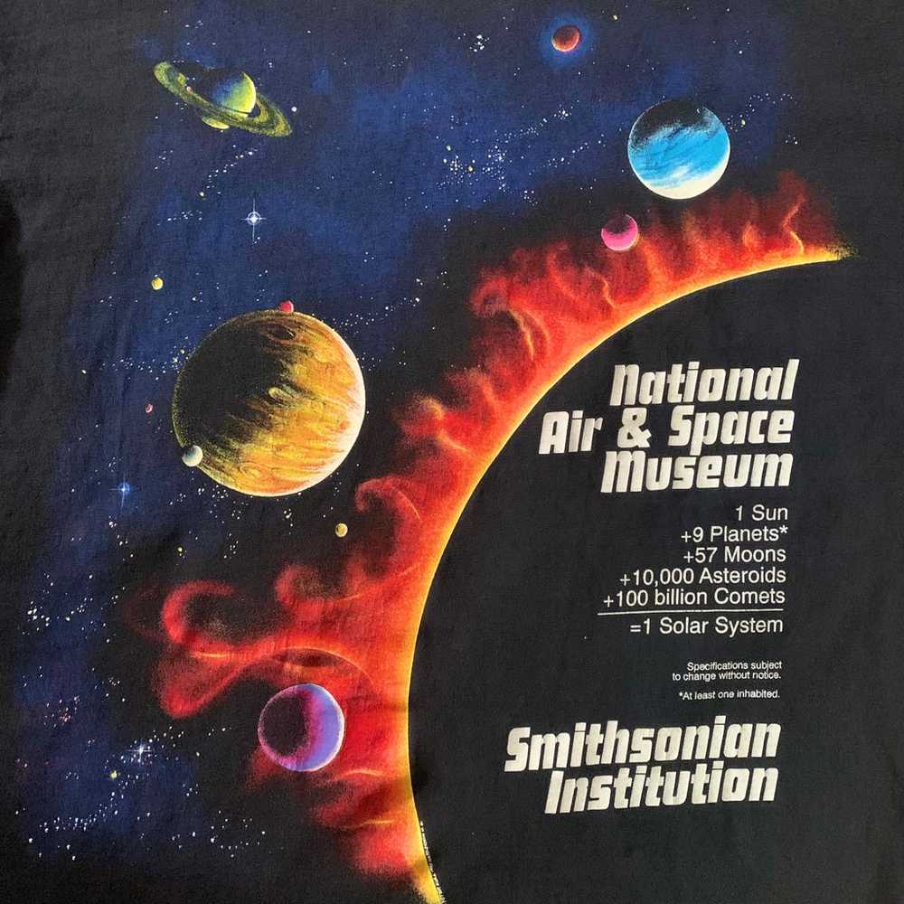 Vintage 1990 Solar System Space Tee - image 4