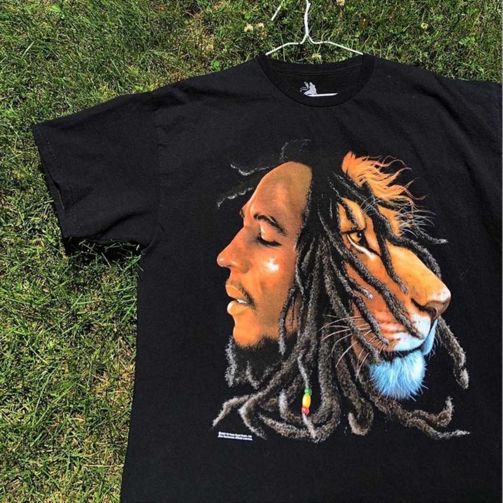 Bob Marley Band T Shirt Vintage Reggae Music Jama… - image 3