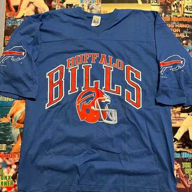 Vinatge 1992 NFL Buffalo Bills V-Neck Shirt - image 1