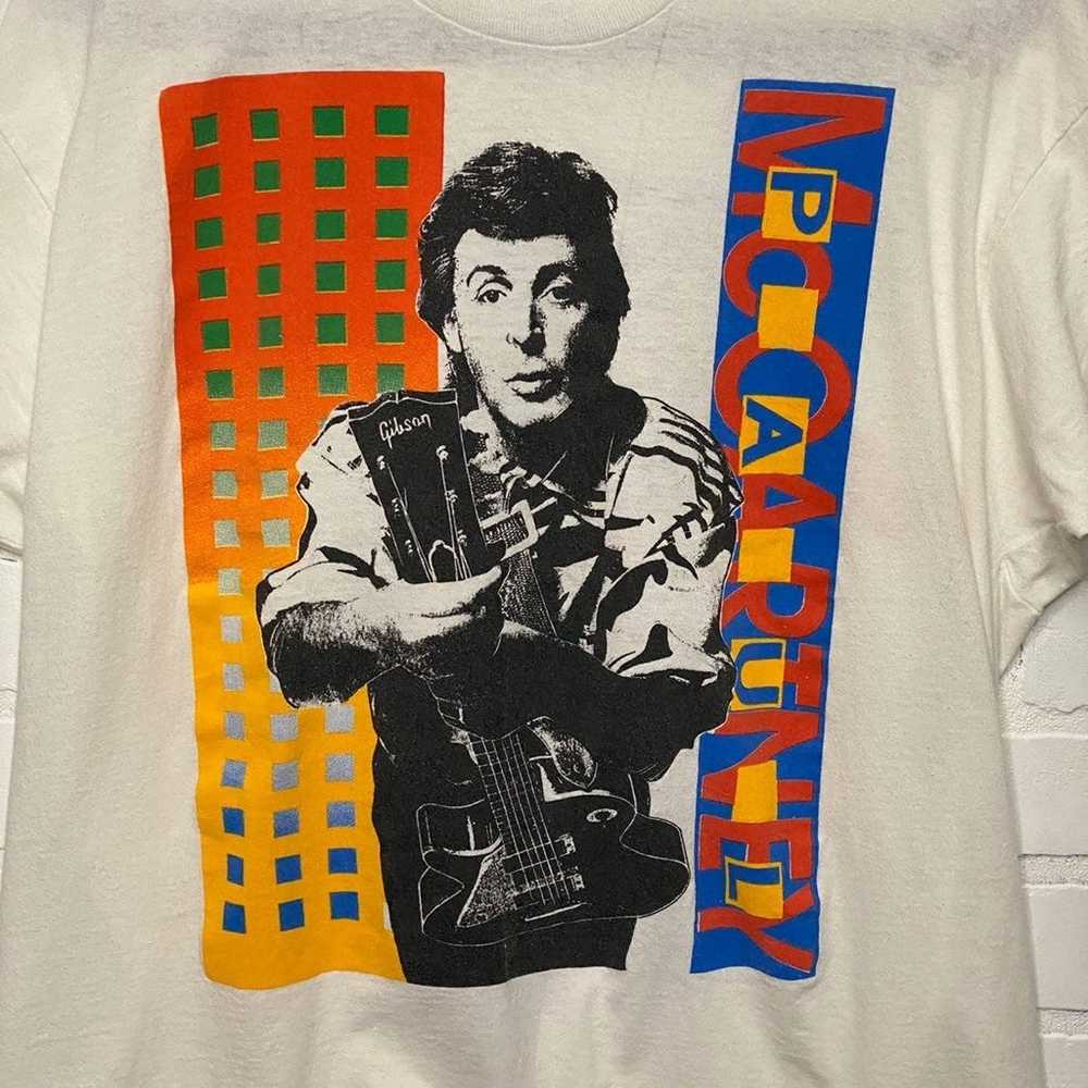 1990 Paul McCartney Tour shirt - image 2