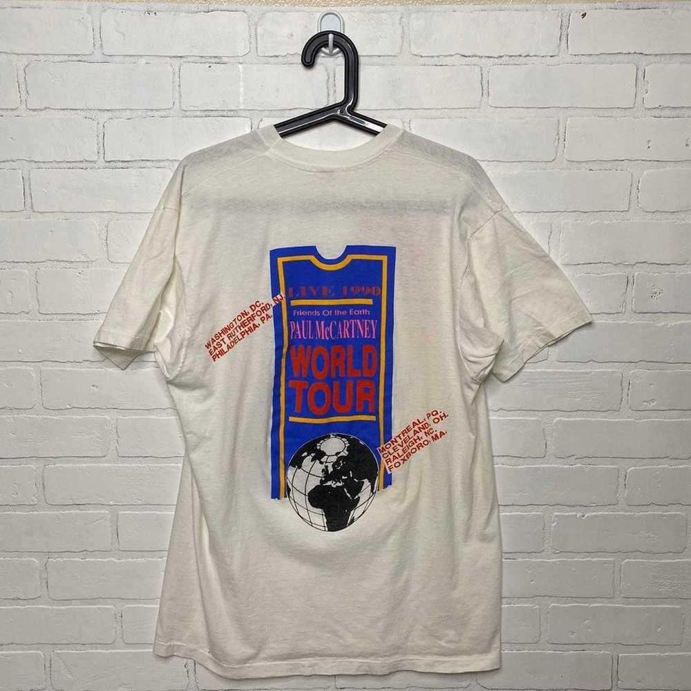 1990 Paul McCartney Tour shirt - image 4