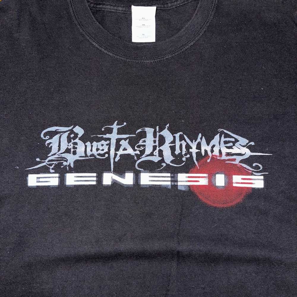Vintage 2001 Busta Ryhmes Genesis Album Promo T-S… - image 3