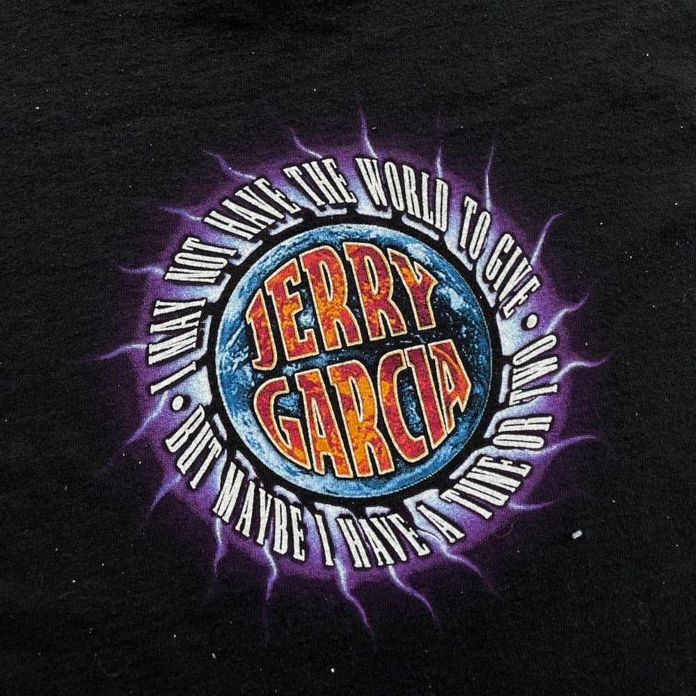 Vintage Jerry Garcia The World To Give T Shirt - image 6