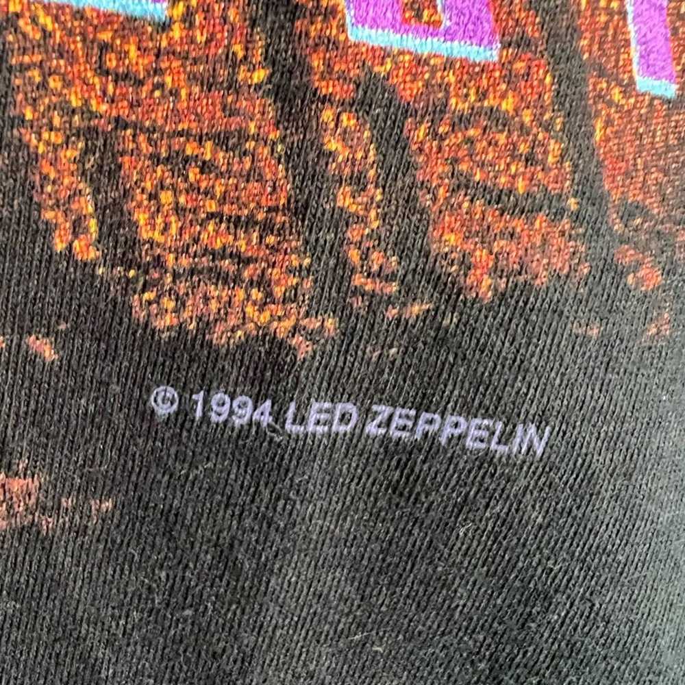 Vintage 1994 Led Zeppelin Men's XL Winterland Lic… - image 4