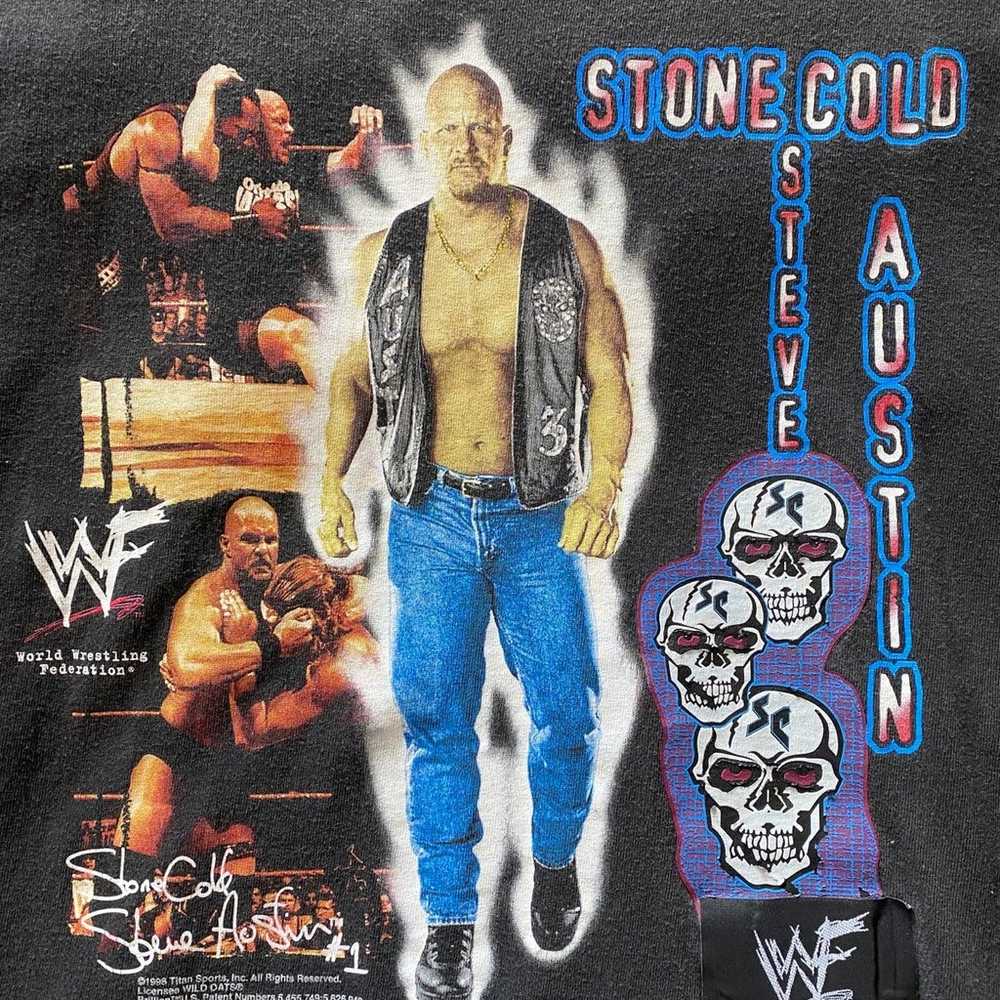 Vintage 1998 “Stone Cold” Steve Austin Shirt - image 2