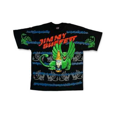 Vintage Jimmy Buffett Corona Tee Band Shirt Made … - image 1