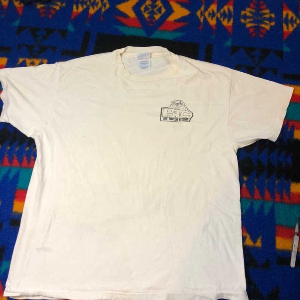 Vintage big tom cat records shirt xl - image 10