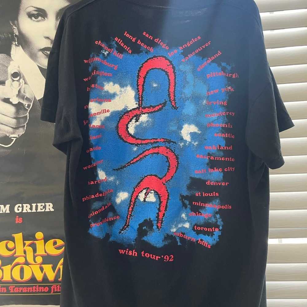1992 Vintage The Cure Wish Tour Shirt - image 2
