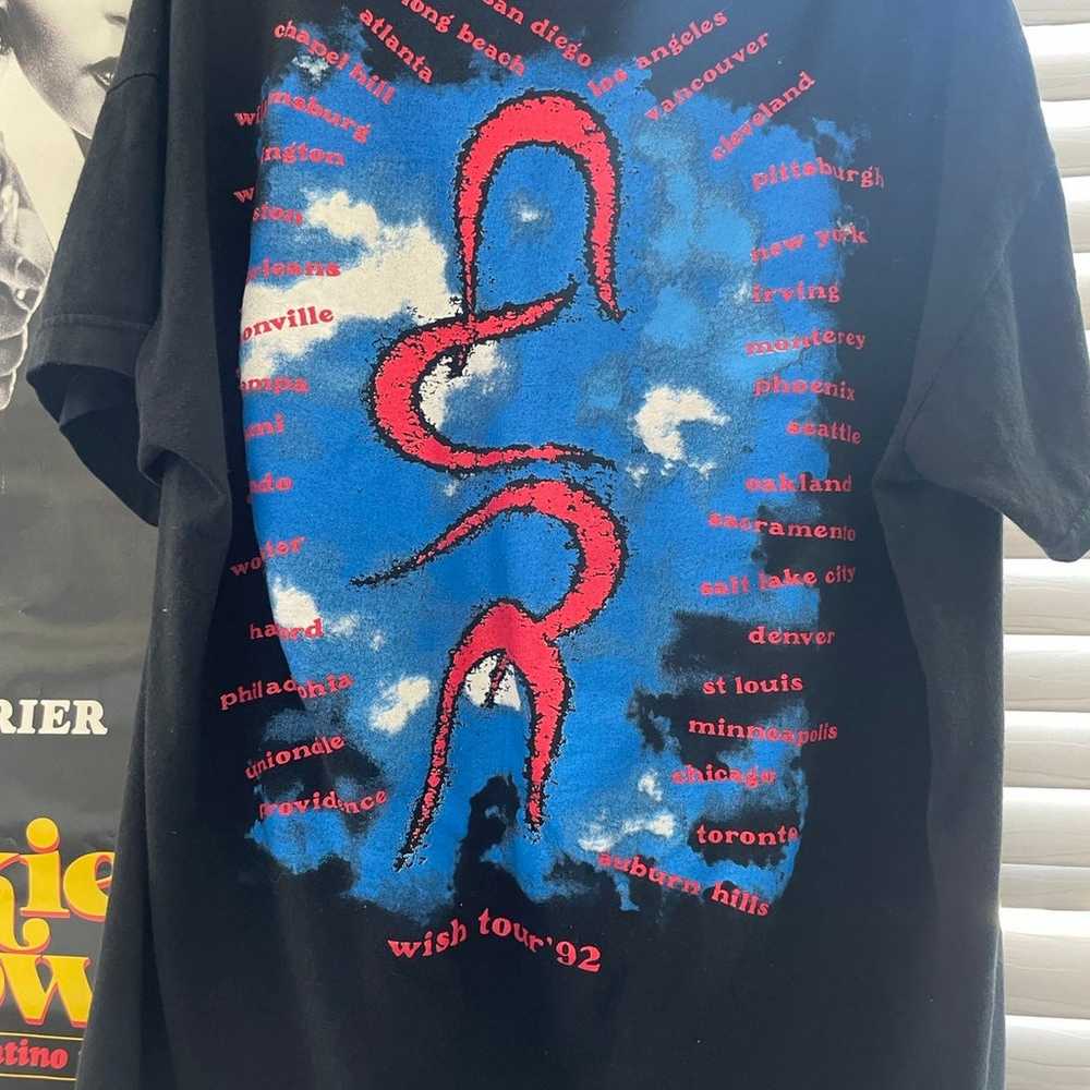 1992 Vintage The Cure Wish Tour Shirt - image 5