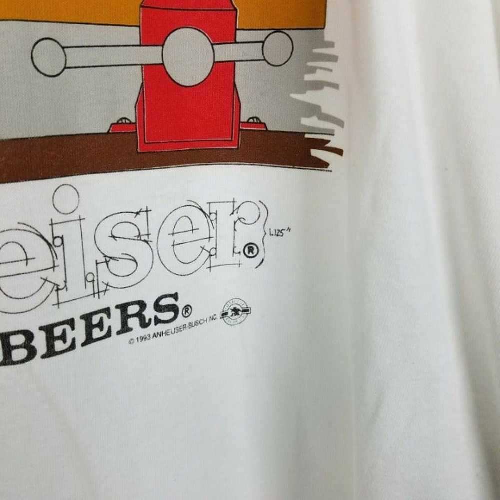 Vintage Budweiser King of Beers Its Tool Time TSh… - image 4