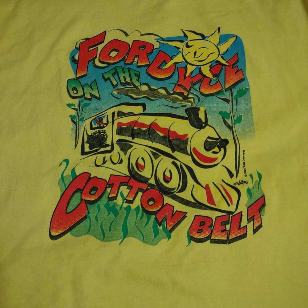 Vintage Single Stitch T Shirt Mens XXL Made USA F… - image 2