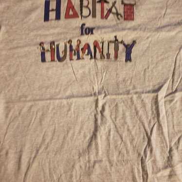 Vtg Habitat for Humanity Volunteer T