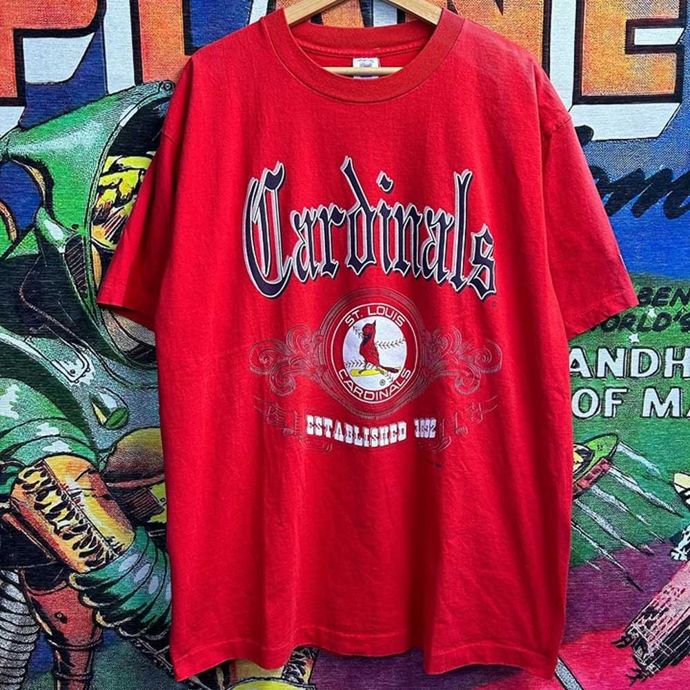 Vintage 90’s St.Louis Cardinals Tee Size 2XL - image 1