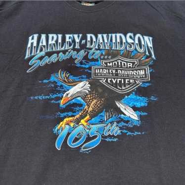 Harley Davidson T Shirt Vintage Motorcycle Racing… - image 1