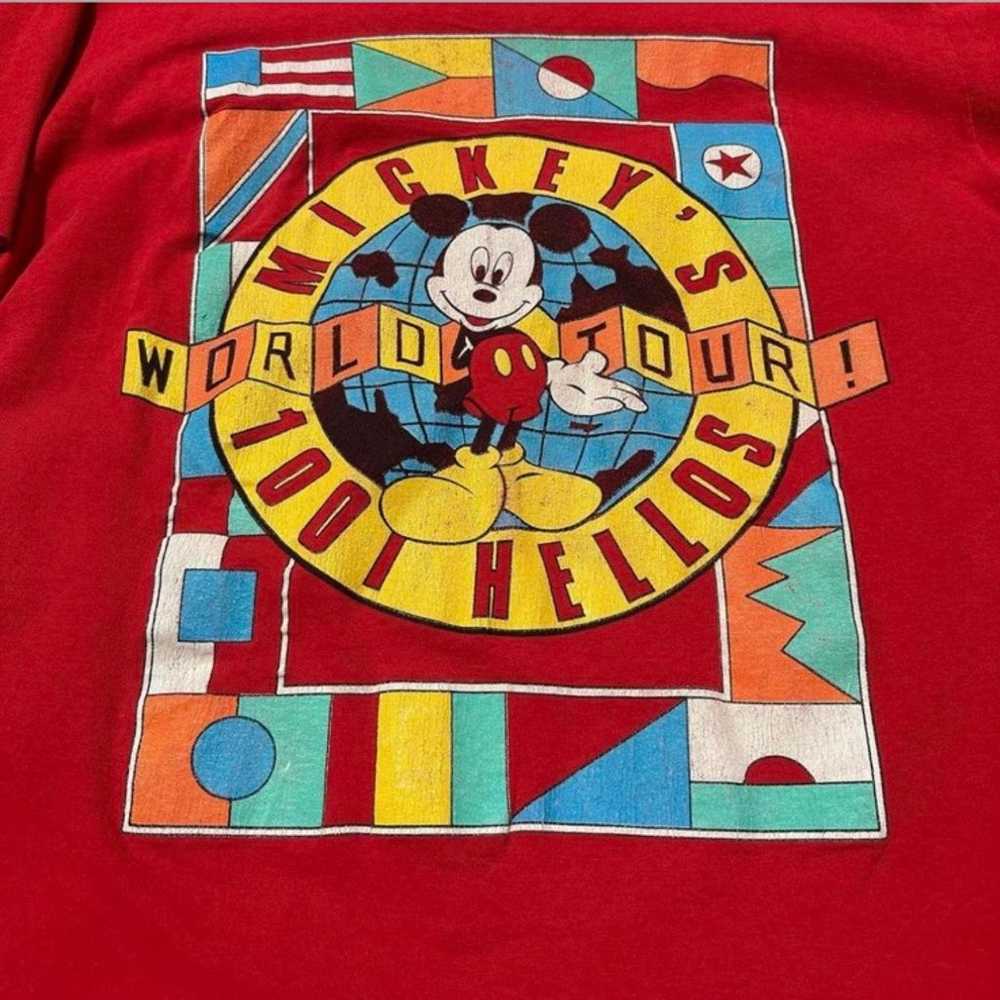 Mickey Mouse T Shirt Vintage Disney Mickey’s 1001… - image 1