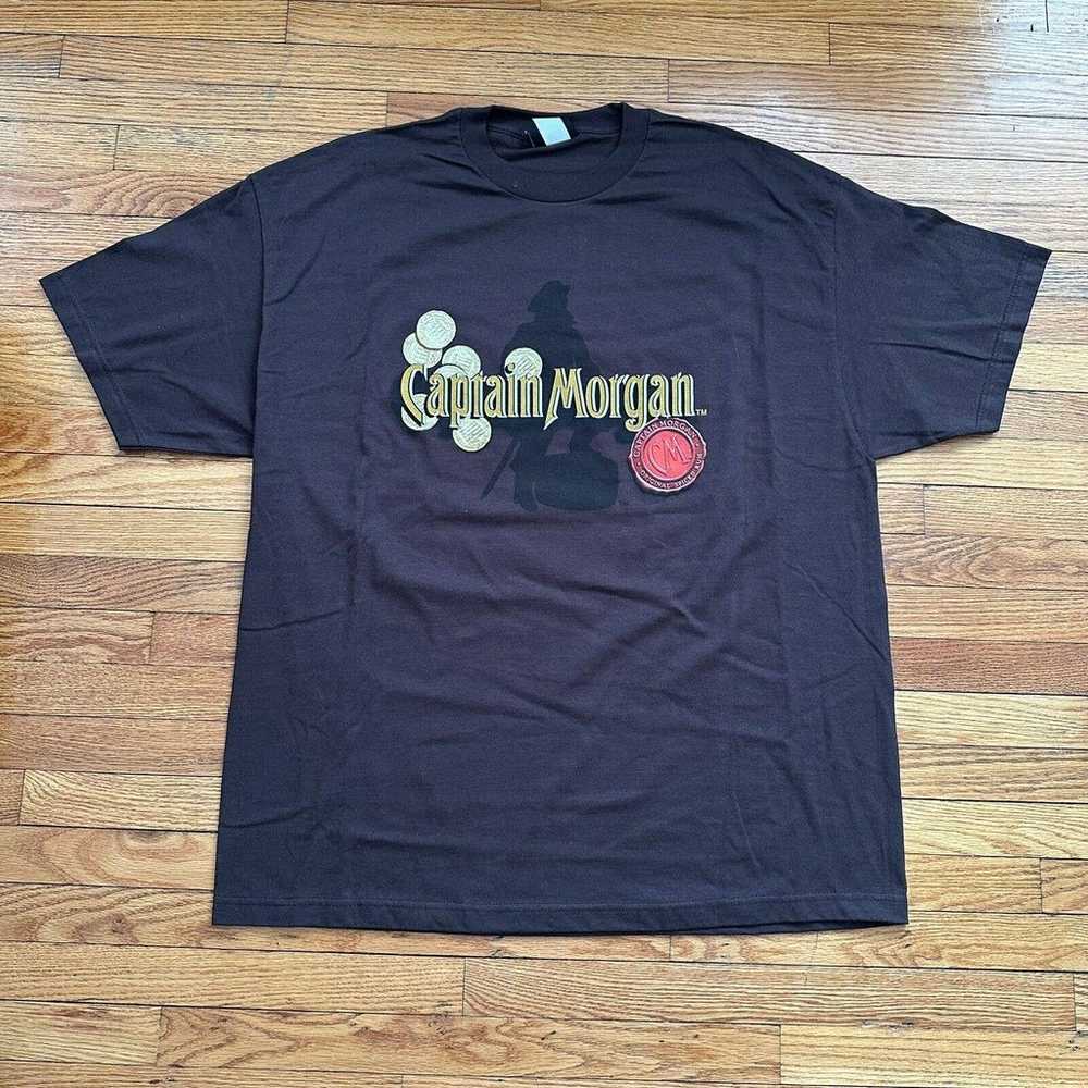 NWOT Vintage Captain Morgan Liquor Promo Tee T-Sh… - image 4