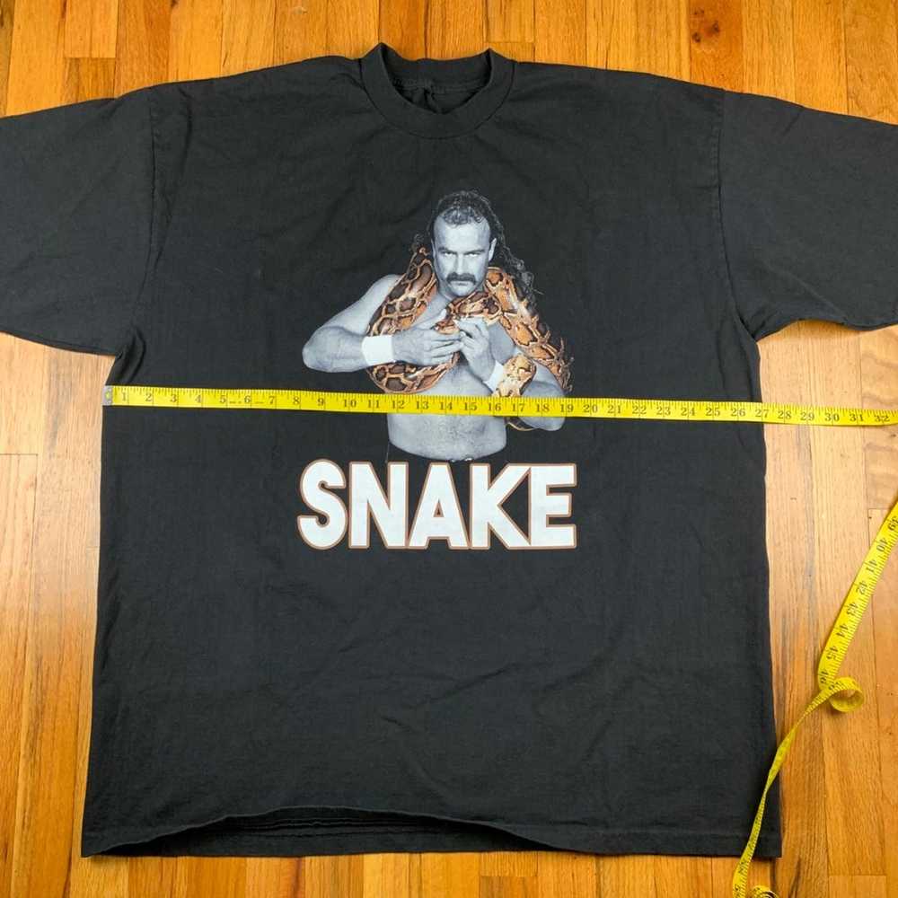 Vintage Jake Roberts The Snake Wrestling Shirt Ma… - image 3