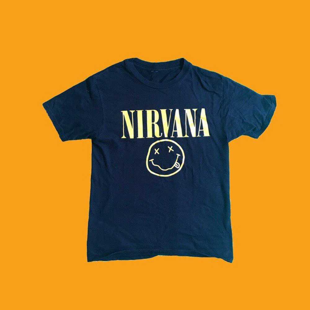 Nirvana classic women’s black t-shirt - image 1