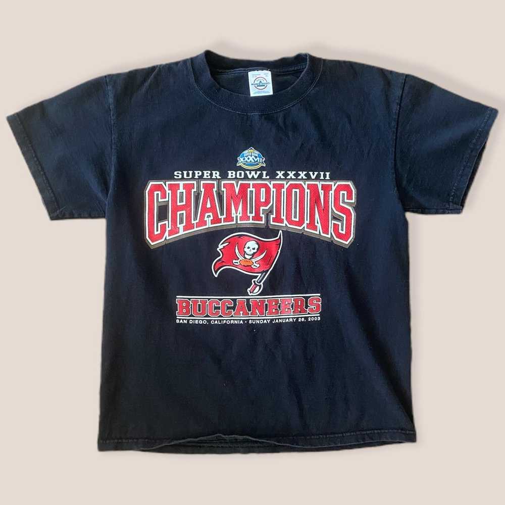 Vintage Tampa Bay Buccaneers championship t-shirt - image 1