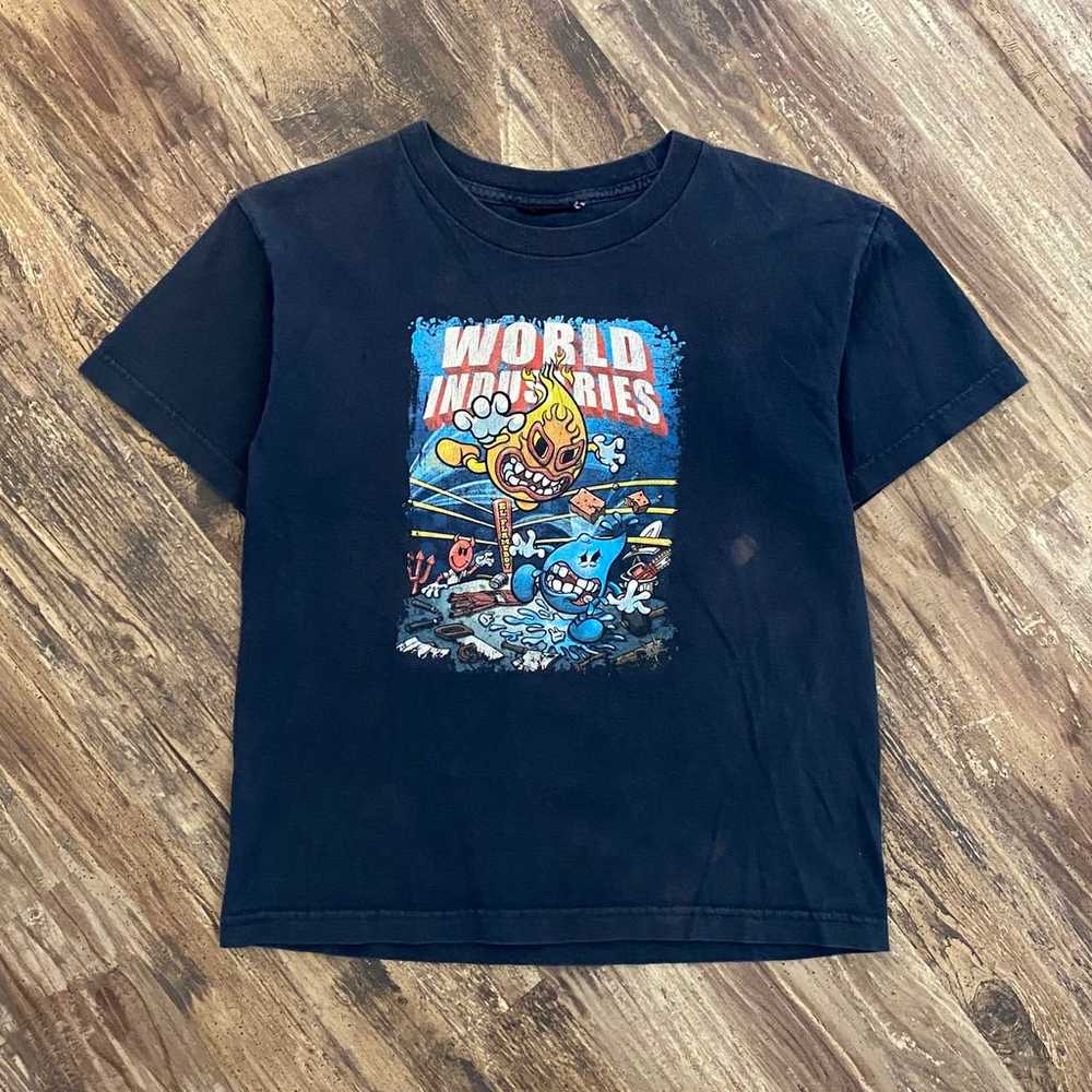 Vintage 1990s World Industries Skate Shirt - image 1