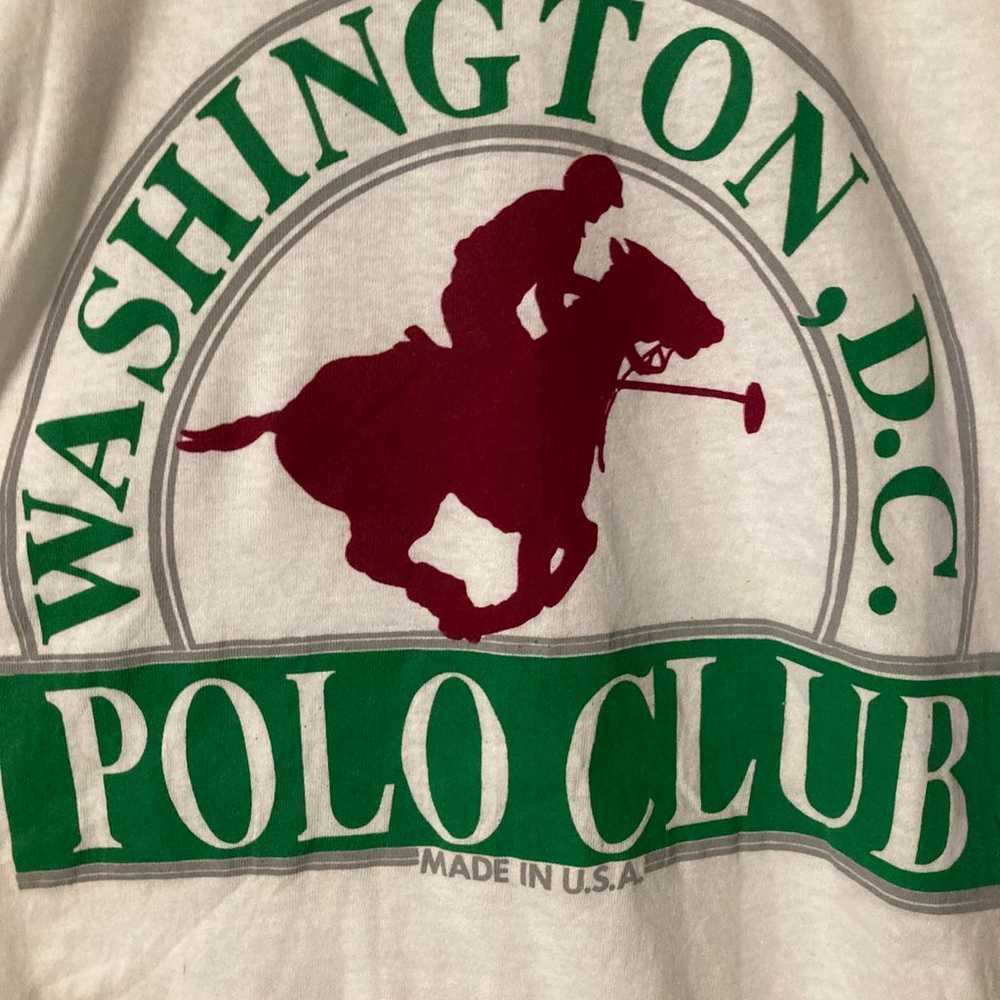 Vintage Washington DC Polo Club t-shirt - image 2
