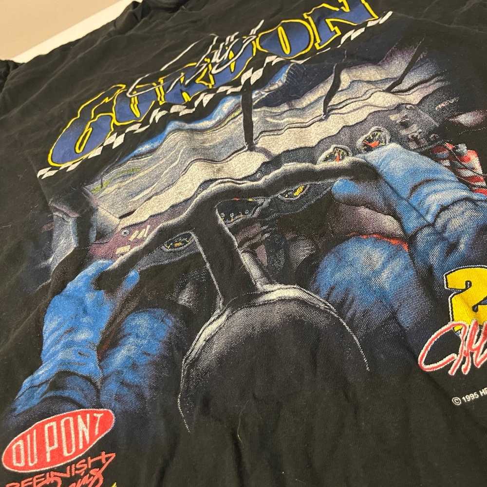 Jeff Gordon 1995 Vintage NASCAR tshirt - image 2