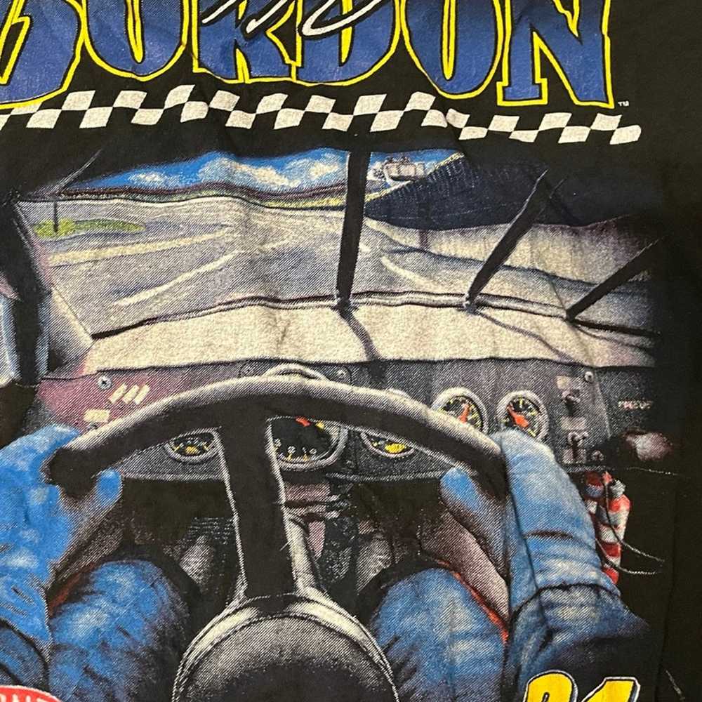Jeff Gordon 1995 Vintage NASCAR tshirt - image 3