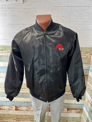 80’s Black Bomber Jacket Enrie Irvan Bomber Jacket