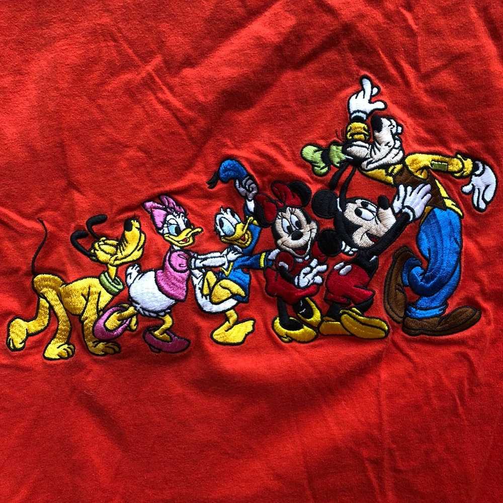 Vintage Mickey Inc Stitched Disney Shirt - image 3