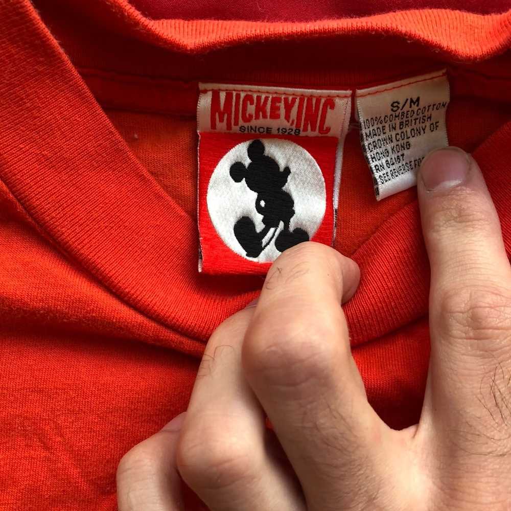 Vintage Mickey Inc Stitched Disney Shirt - image 4