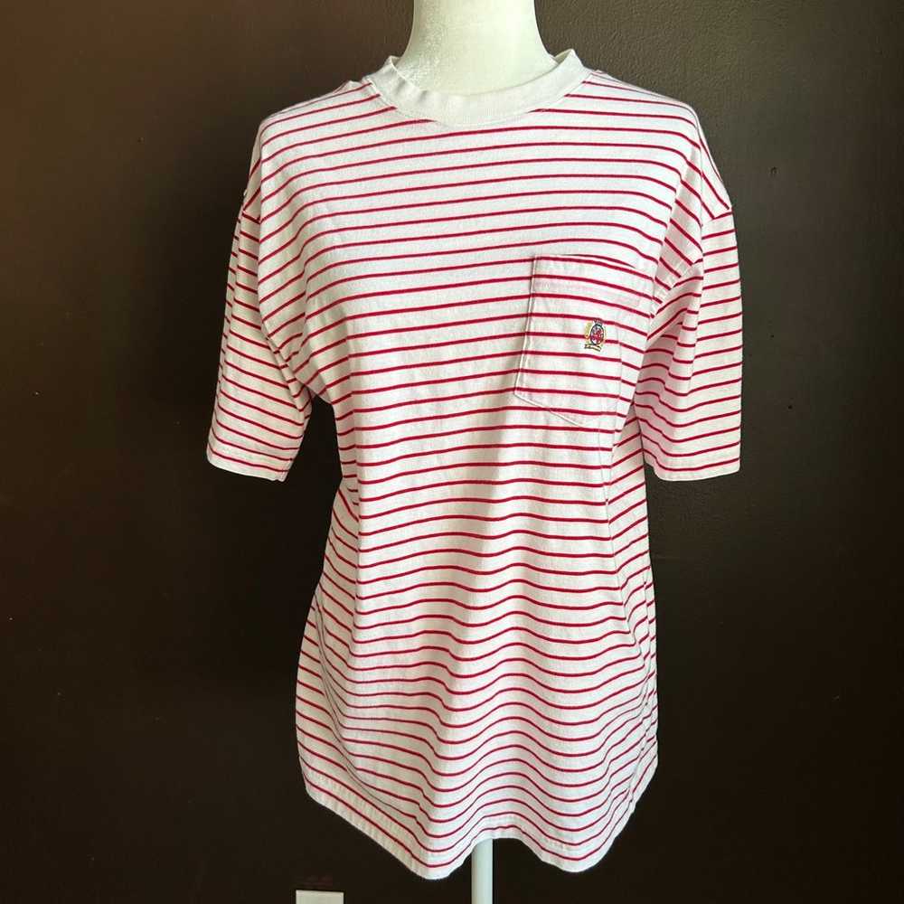 Tommy Hilfiger Mens size Small Striped Vintage T … - image 1