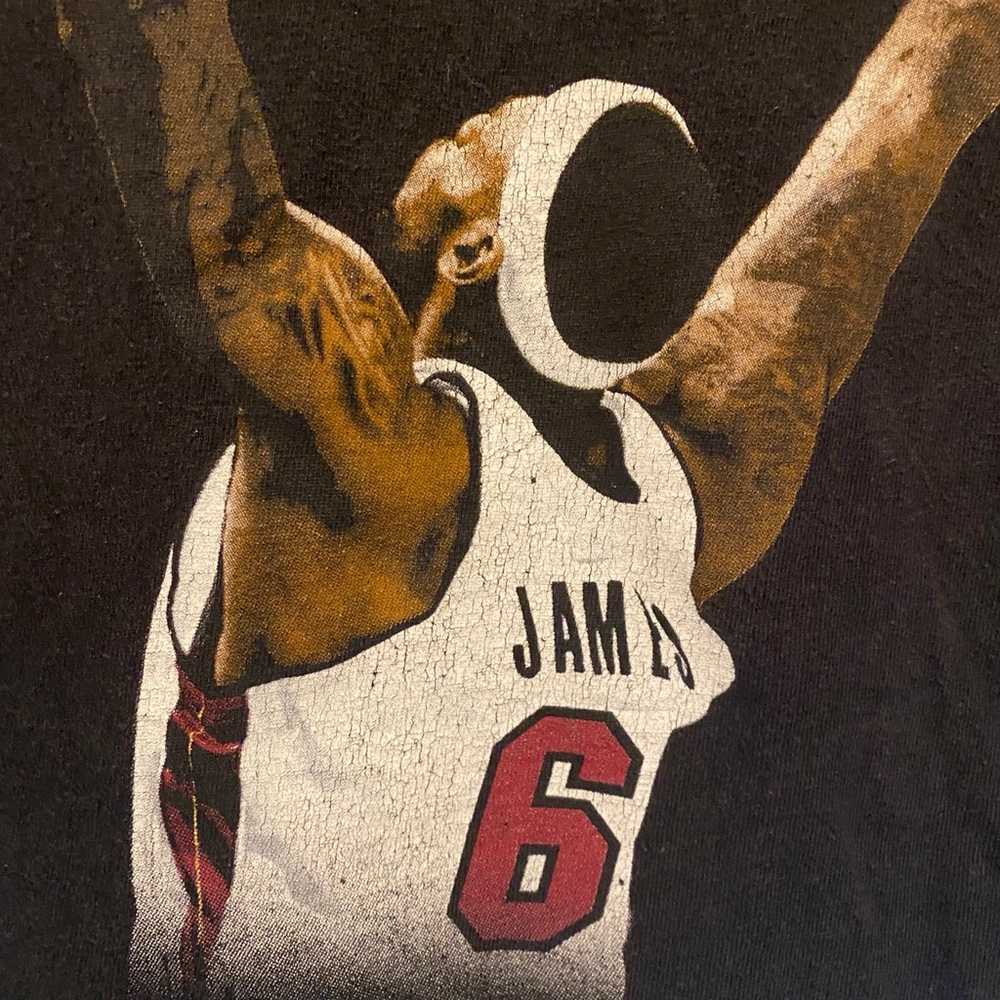 Lebron James Miami Heat Shirt - image 4