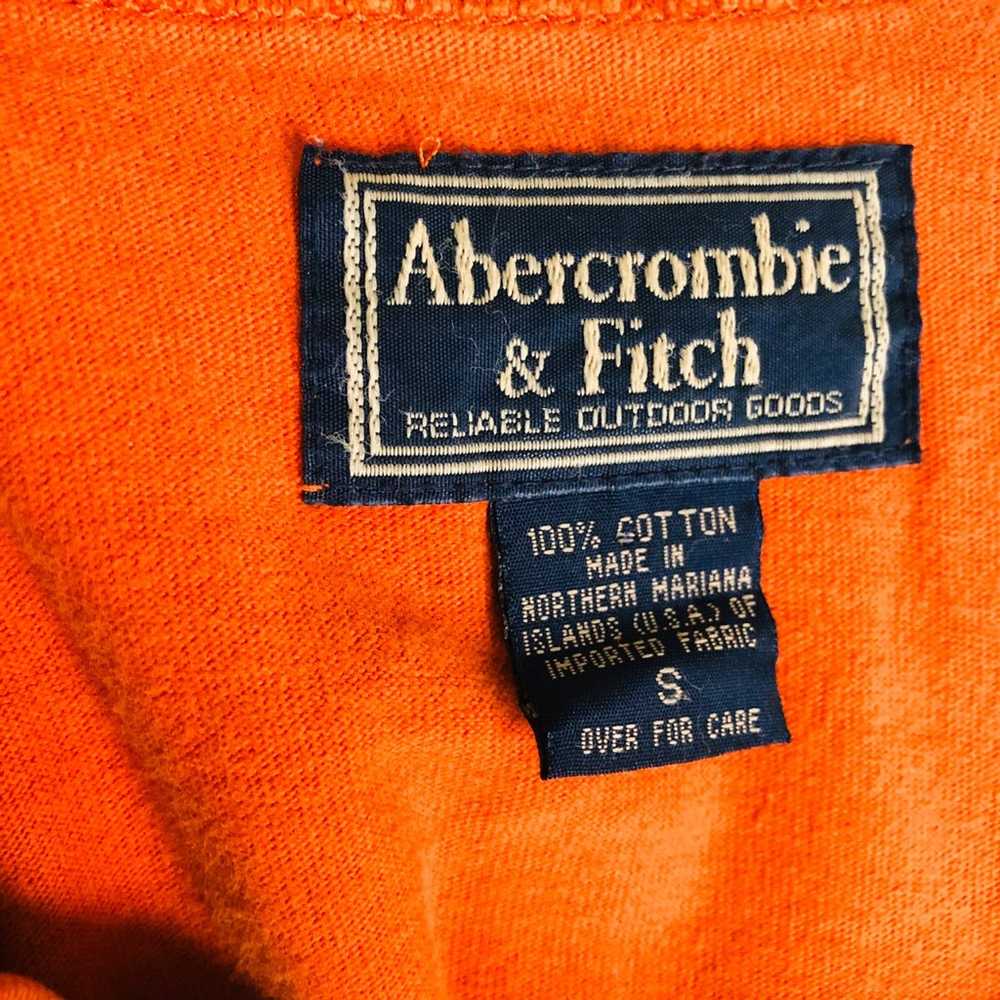 Abercrombie & Fitch Orange Graphic Tee - image 4