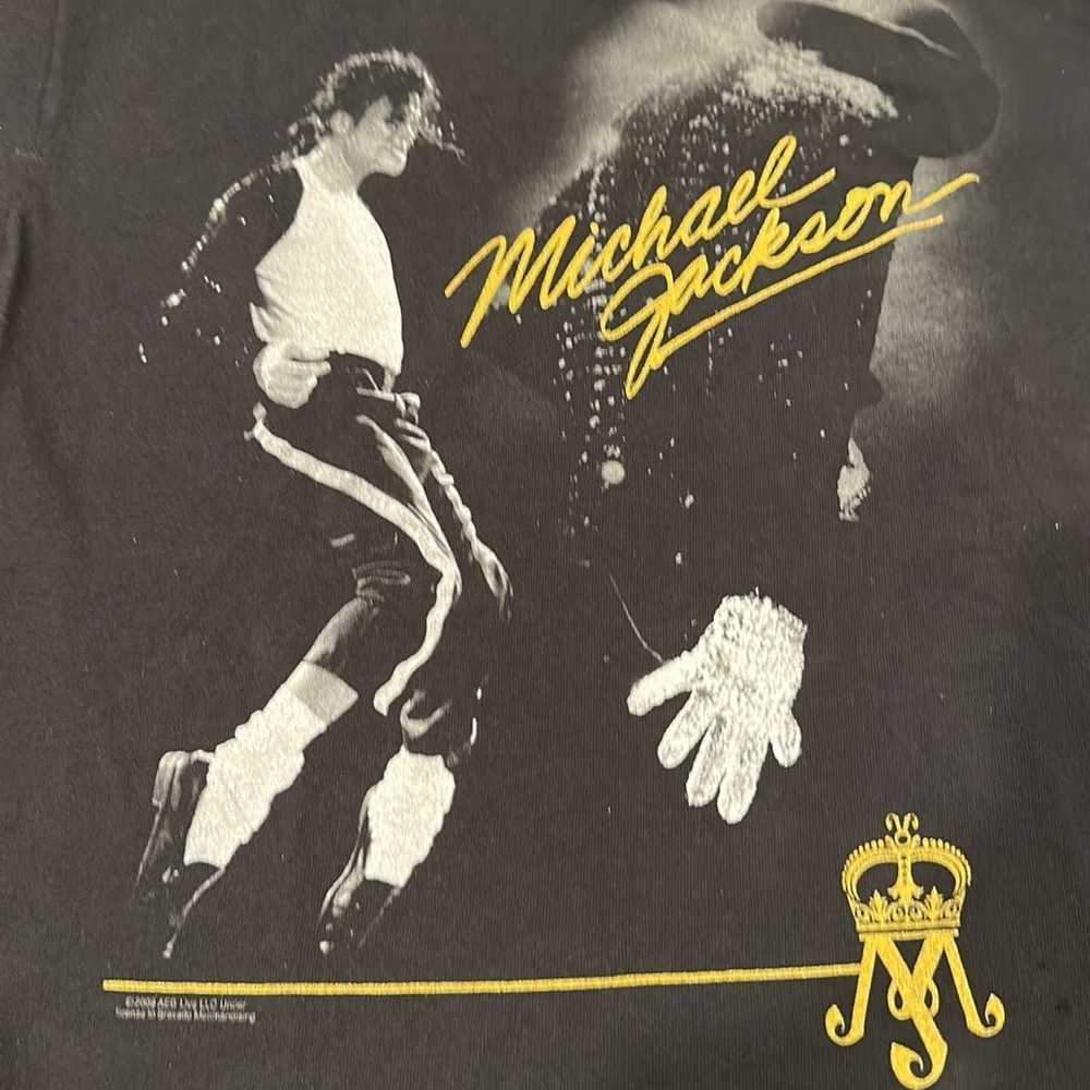 Micheal Jackson VTG 2009 AEG LIVE T-shirt Officia… - image 2