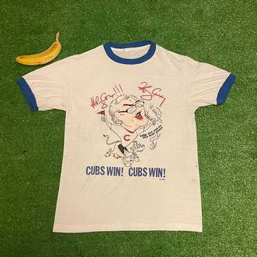 Vintage Chicago Cubs 1985 Harry Caray “Cubs Win!C… - image 1