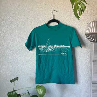 Maui Hawaii Vintage Retro Beach Sport' Men's T-Shirt