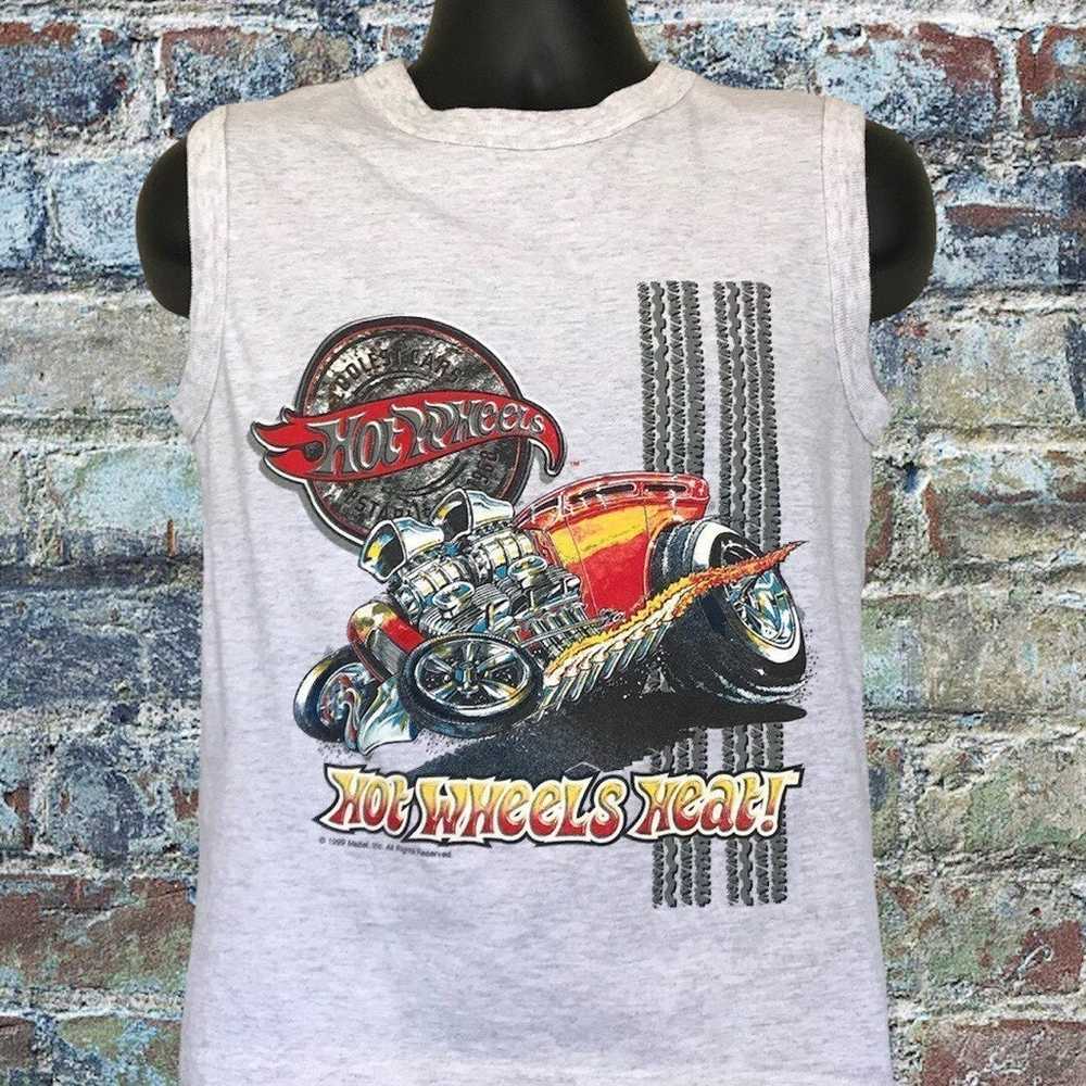 Vintage Hot Wheels Racing Cars T-Shirt - image 1