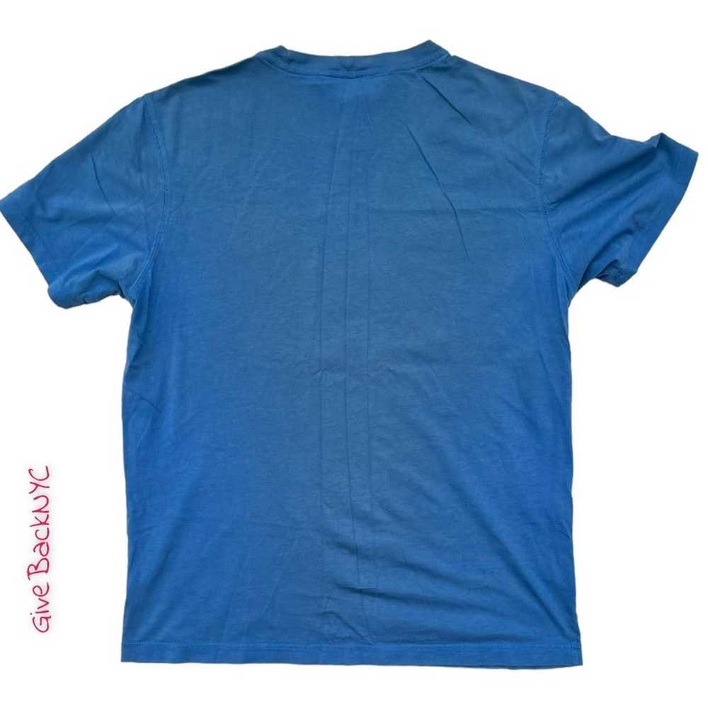Retro Express Classic Fit Graphic T-Shirt in Blue… - image 2