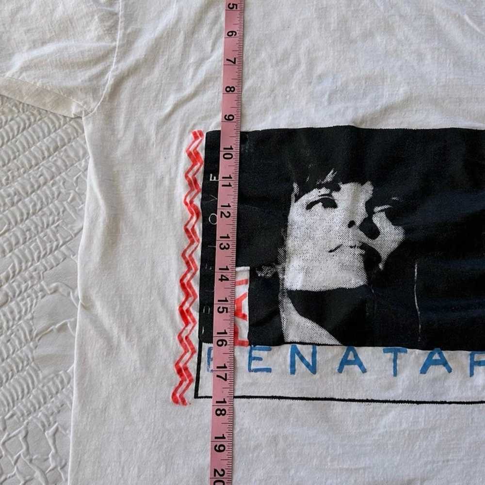 Men’s Vintage 1991 Pat Benatar Tour shirt size Sm… - image 7